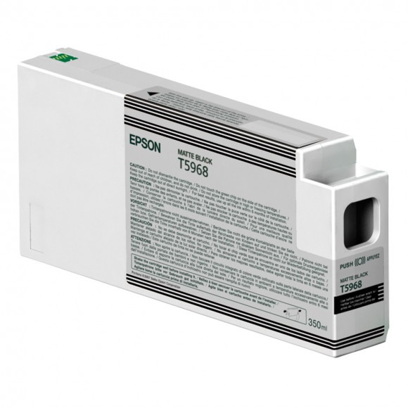 Epson T5968 Matte Black 350ml - 7890/7900/9890/9900 Printers